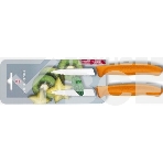Набор ножей кухон. Victorinox Swiss Classic (6.7636.L119B) компл.:2шт оранжевый блистер, фото 1