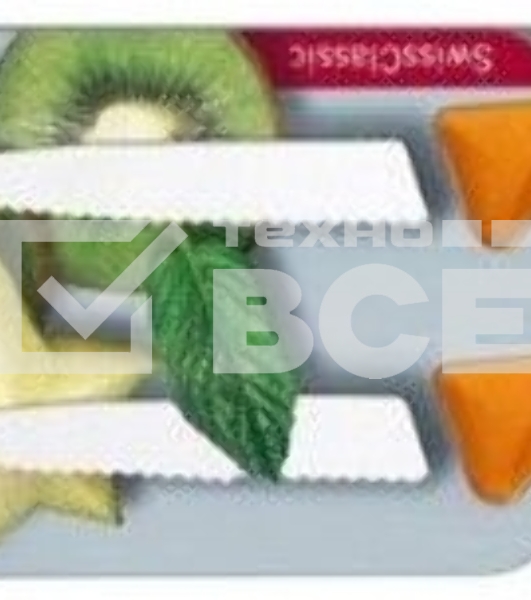 Набор ножей кухон. Victorinox Swiss Classic (6.7636.L119B) компл.:2шт оранжевый блистер