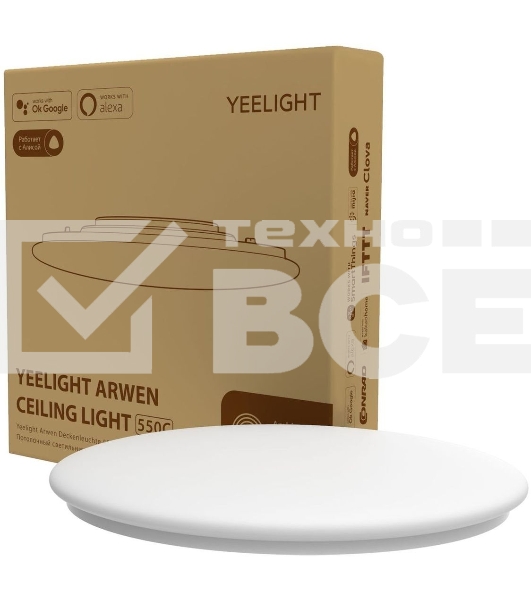 Умный потолочный светильник Yeelight Arwen Ceiling Light 550C YLXD013-C