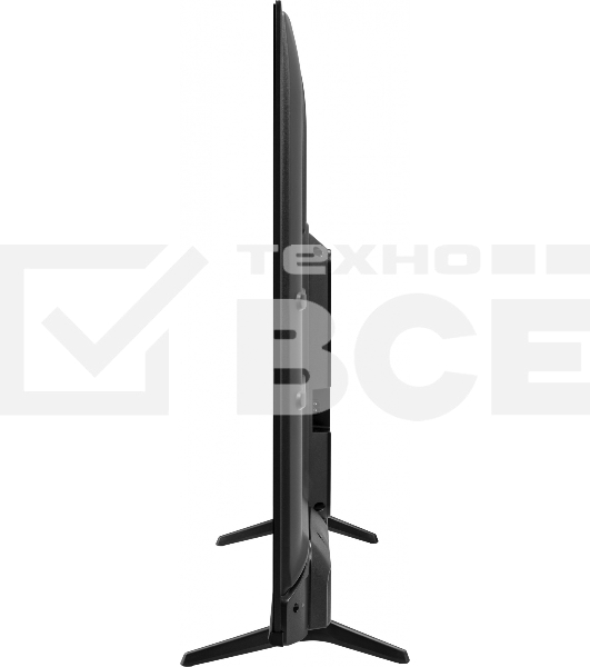 Телевизор Hisense 50' 50E7KQ черный QLED UHD 60Hz Smart