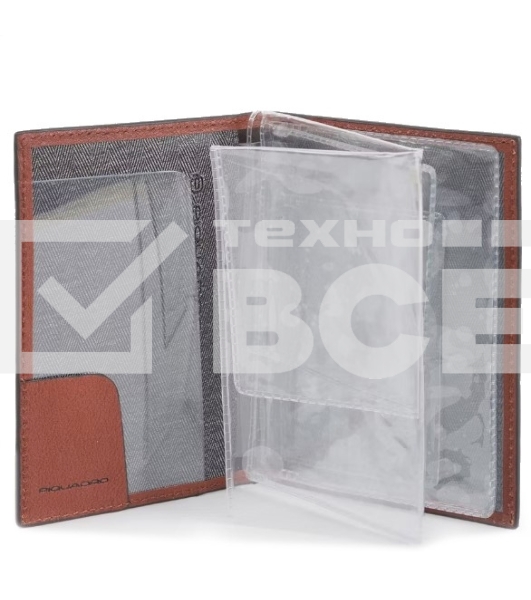 Обложка для документов Piquadro Black Square PP5256B3/CU светло-коричневый натур.кожа