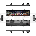 Видеорегистратор TrendVision MR-1100 черный 2Mpix 2160x3840 2160p 150гр. GPS SA 223, фото5