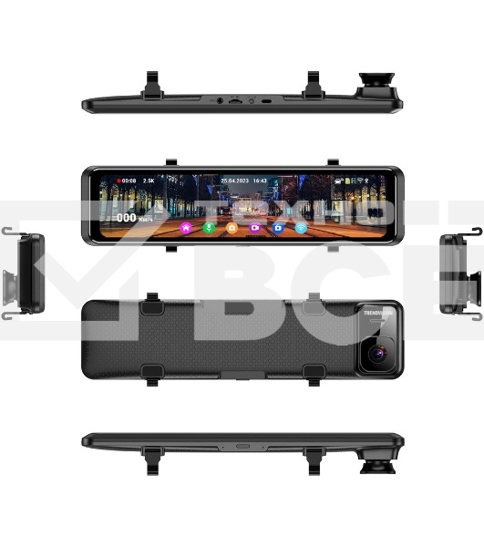 Видеорегистратор TrendVision MR-1100 черный 2Mpix 2160x3840 2160p 150гр. GPS SA 223