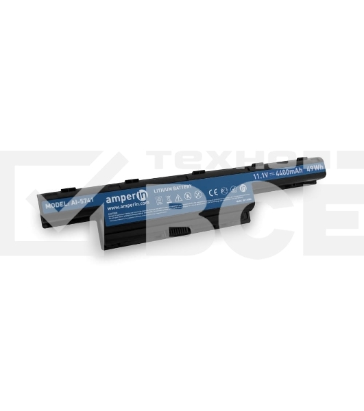 Аккумуляторная батарея Amperin для ноутбука Acer Aspire 5741 4741 серий 11.1v 4400mah