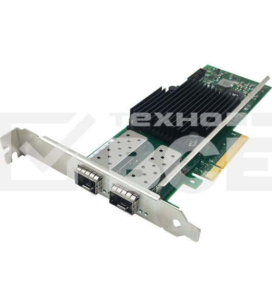 Сетевой Адаптер Intel Ethernet Converged Network Adapter X710-DA2, 10GbE/1GbE dual ports SFP+, open optics, PCI-E 3.0x8 (Low Profile and Full Height brackets included) bulk