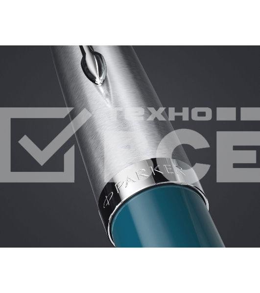 Ручка перьевая Parker 51 Core (CW2123506) Teal Blue CT F сталь нержавеющая подар.кор.