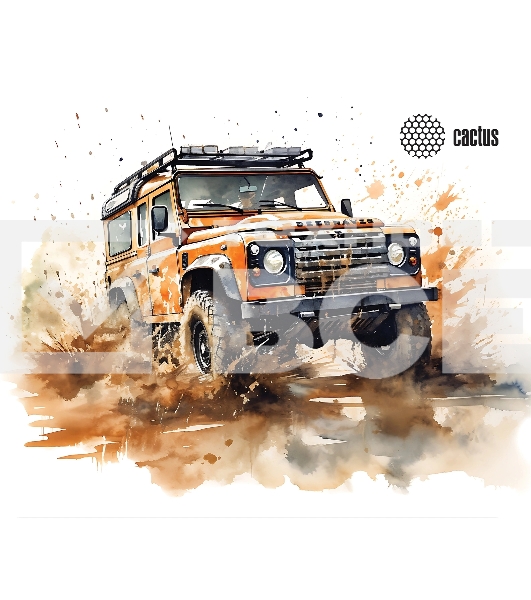 Коврик для мыши Cactus Jeep 250x200x3мм (CS-MP-D11S)