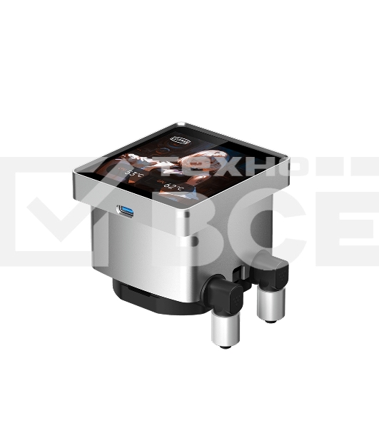 Система охлаждения PCCooler DT360 ARGb Display WH (300W, 360мм, LED temp., белый, ARGb/Fans: 3x120мм, 83.83CFM, 3000RPM/Pump height 62мм, 15dBA, 2600RPM, Rad thickness 27мм/S: 1851, 1700, 1200, 115X, AM5, AM4)