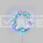 Умная гирлянда Neon-night Роса с крупными каплями 20м 200 LED RGB IP20 прозрачный провод USB, фото 1