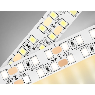 Светодиодная лента Ambrella light GS1601 2835 240Led/ 19.2W m/ 12V IP20 3000K/ 5000*14*1.2mm (2 конт.)