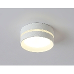 Светильник Ambrella light TN5388 SWH/FR белый песок/белый матовый GX53 IP44 D85*41, фото4