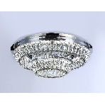 Светильник Ambrella light TR5029 CH/CL хром/прозрачный 3000K/4200K/6400K 81W D600*207 (Без ПДУ), фото 1