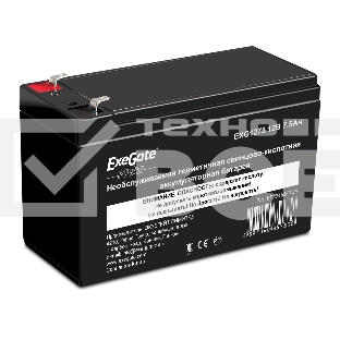 Батарея ExeGate EP234538RUS GP 12075/EXG1275 (12V 7.5Ah) клеммы F2