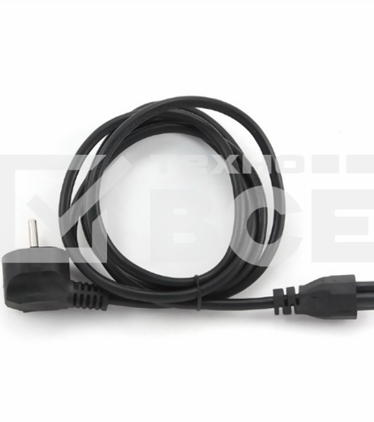Кабель Кабель питания для ноутбуков Cablexpert PC-186-ML12 1.8м, 3-pin, с зазем., пакет