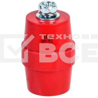 Изолятор SM51 (М8) силовой с болтом ИЭК YIS11-51-15-B