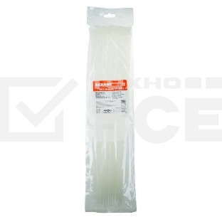 Хомут кабельный Rexant 07-0400 4.8х400 нейл. бел. (уп.100шт)
