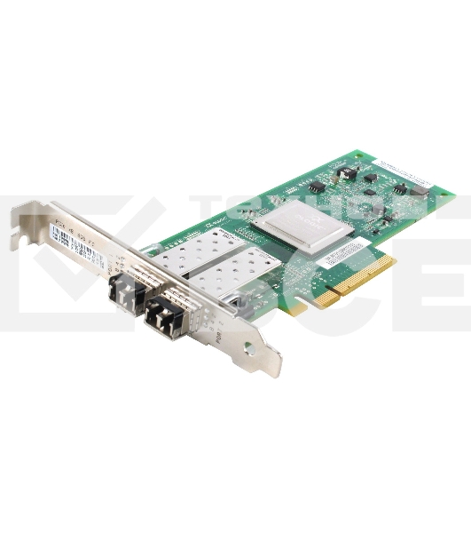 Контроллер Qlogic QLE2562-CK 8Gb 2-port FC HBA x8 PCIe LC multi-mode optic