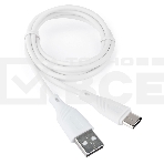 Кабель USB 2.0 Cablexpert CCB-USB2-AMCMO1-1MW, AM/Type-C, издание Classic 0.1, длина 1м, белый, блистер, фото2