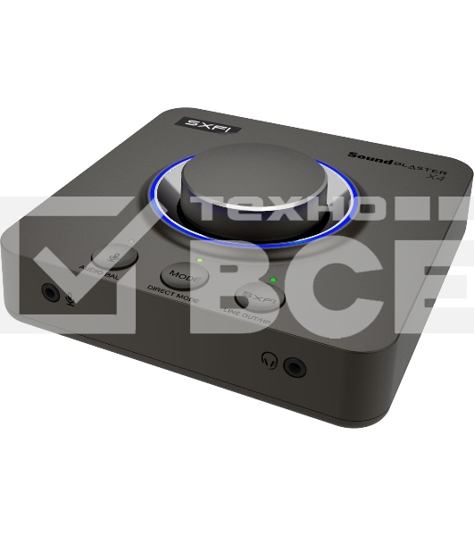 Звуковая карта Creative USB Sound Blaster X 4 WW (SB-Axx1) 7.1 Ret