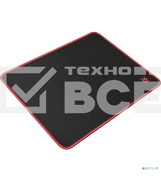 Игровой коврик DefenderBlack M 360x270x3 мм, ткань+резина
