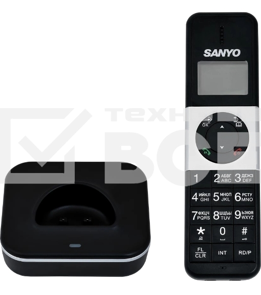Беспроводной телефон стандарта DECT SANYO RA-SD1102RUS