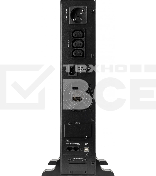 Источник бесперебойного питания SMARTWATT UPS DATA 1kVA Line-interactive SIN 1000VA/800W (Euro x1, IEC C13 x3, USB, RJ11/RJ45 protection, SNMP, LCD,