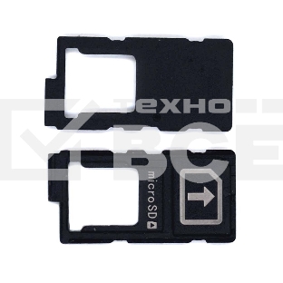 Лоток для SIM-карты Sony Xperia Z5 Premium (E6853) черный