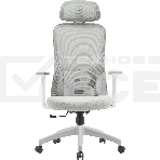 Кресло компьютерное Cactus CS-GMC515-GY серый, сиденье серый, сетка/ткань с подголов. крестов. пластик, пластик серый, фото6