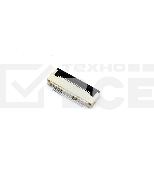 Разъем FPC Flip-Lock 0510-20RLGF 20 pin высота 1мм шаг 0,5мм