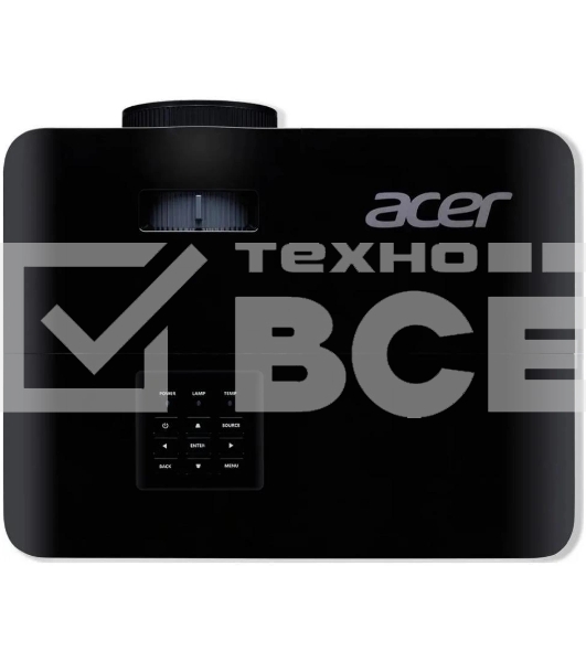 Проектор Acer X139, DLP, WXGA, 5200 Lm, 20000:1, EMEA, 2.7 Kg, EURO Power (replace MR.JTJ11.00R, X139WH)