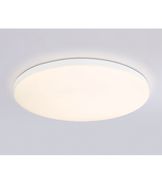 Умный светодиодный светильник FZ2002 WH белый IP54 25W 3000K-6500K+RGB Wi-Fi Алиса/Tuya/Smart Home/Alexa D370*55 (ПДУ ИК)