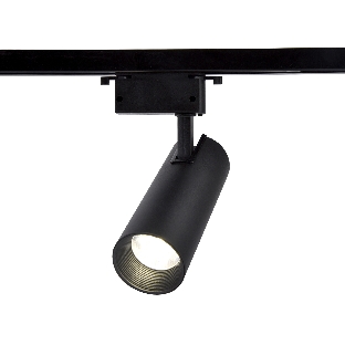 Трековый однофазный светодиодный светильник Ambrella light GL5860 BK черный LED 30W 4200K 24°