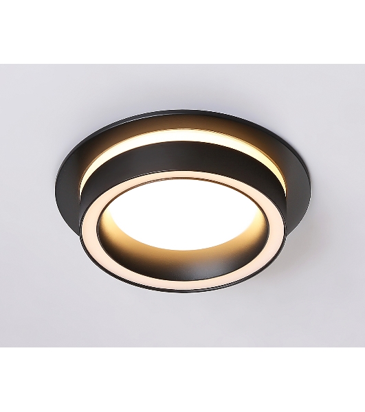 Светильник Ambrella light TN5241 BK черный GX53 D110*42