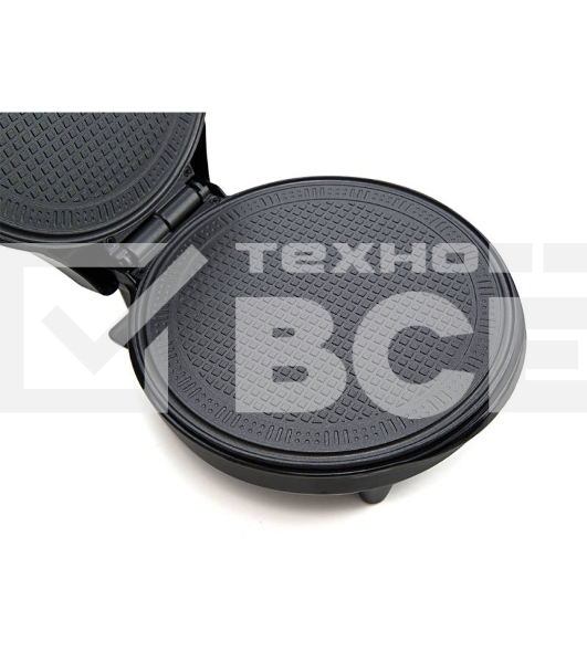 Вафельница Kitfort KT-1617 640Вт серебристый/черный