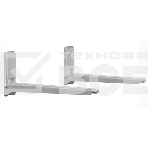 Кронштейн для СВЧ Holder MWS-2005 серебристый макс.40кг настенный фиксированный, фото3