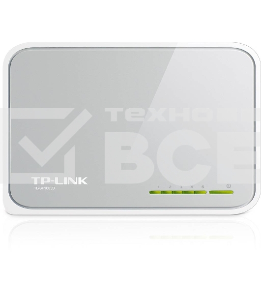 Коммутатор TP-Link SOHO TL-SF1005D Коммутатор 5-port 10/100M mini Desktop Switch, 5 10/100M RJ45 ports, Plastic case