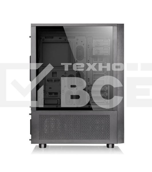 Корпус Thermaltake Core X71 TG черный без БП ATX 2xUSB2.0 2xUSB3.0 audio bott PSU