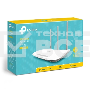 Маршрутизатор беспроводной TP-Link TL-WR845N N300 10/100BASE-TX белый