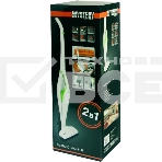 Пылесос вертикальный Mystery MVC-1118 белый/зеленый, питание от аккумулятора, 300 Вт, уборка сухая, пылесборник 0.5 л, работа от АКБ max 30 мин, фото2