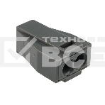 Экспресс-клемма с пастой, 2-проводная до 2,5 мм², серая (100 шт./уп.) (773-302) Rexant, фото 1