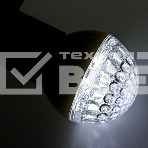 Лампа шар e27 9 LED Ø50мм белая, фото 1