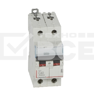 Авт.выкл.DX3 2П С40A 6000/10kA