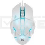 Мышь проводная Defender Host MB-982 белый, 1000 dpi, USB, кнопки - 3, фото 1