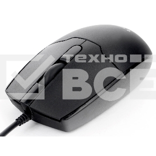 Мышь проводная Gembird MOP-425 черный, 1000 dpi, USB, кнопки - 3