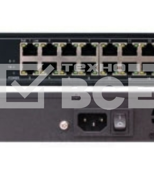 Коммутатор PoE коммутатор FE, 16 *10/100 Base-T с PoE, 2 x GE Uplink (RJ45), 1 x GE SFP Uplink, мощность PoE на порт до 30W, суммарно PoE до 292W