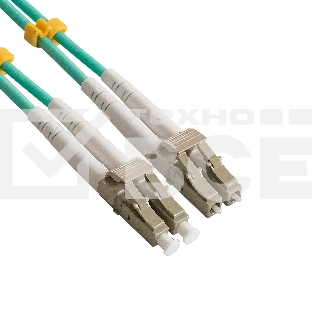 Патч-корд волоконно-оптический ExeGate FC-D-503-LC-LC-10M-LSZH (Шнур ВО MM 50/125 (OM3), LC/UPC-LC/UPC, Duplex, LSZH, 10м)