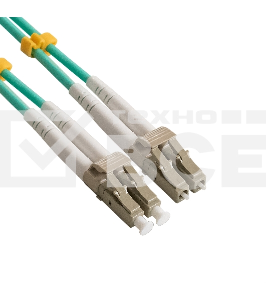 Патч-корд волоконно-оптический ExeGate FC-D-503-LC-LC-10M-LSZH (Шнур ВО MM 50/125 (OM3), LC/UPC-LC/UPC, Duplex, LSZH, 10м)