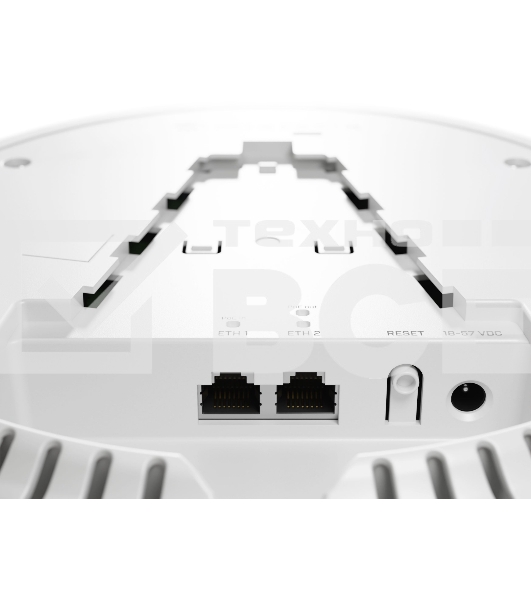 Точка доступа MikroTik cAPGi-5HaxD2HaxD cAP ax Wi-Fi 6, AX1800, 2RJ45 1gbit
