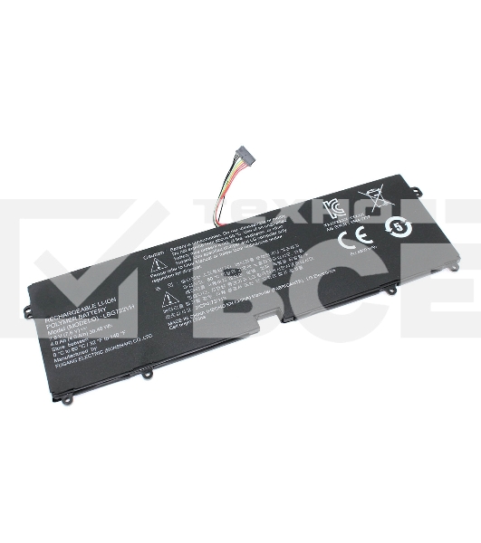 Аккумуляторная батарея для ноутбука LG Gram 13 7.6V 4000mAh