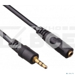 Удлинитель звуковой Exegate (3.5mm Jack M - 3.5mm Jack F) 3.0м позолоченные разъемы, фото2